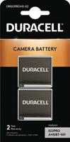 2x GoPro Hero 5, 6, 7 accu AHDBT-501 (Duracell)