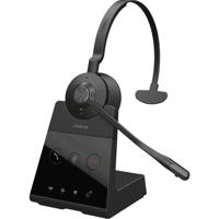 Jabra Engage 65 SE Mono On Ear headset DECT, Kabel Mono Zwart Noise Cancelling Microfoon uitschakelbaar (mute), NFC