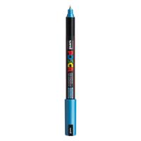 Uni Posca marker pc-1mr metallic blauw - extra fine 0,7mm