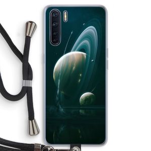 Mercurius: Oppo A91 Transparant Hoesje met koord