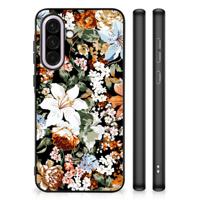 Bloemen Hoesje voor Samsung Galaxy A56 Dark Flowers