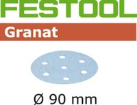 Festool schuurschijf Granat 90mm/6 K240 (100st)