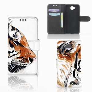 Hoesje Microsoft Lumia 650 Watercolor Tiger