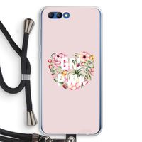 GRL PWR Flower: Honor 10 Transparant Hoesje met koord