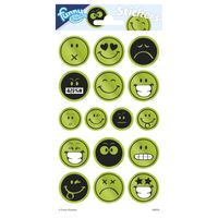 Totum Stickervel reflecterend - lachgezicht Totum Stickervel reflecterend - lachgezicht