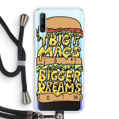 Big Macs Bigger Dreams: Huawei P Smart Pro Transparant Hoesje met koord