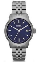 Horlogeband Fossil FS4819 Roestvrij staal (RVS) Antracietgrijs 18mm