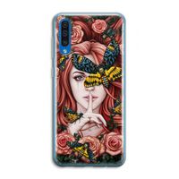 Lady Moth: Samsung Galaxy A50 Transparant Hoesje