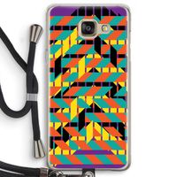 Skew Bee 2: Samsung Galaxy A5 (2016) Transparant Hoesje met koord