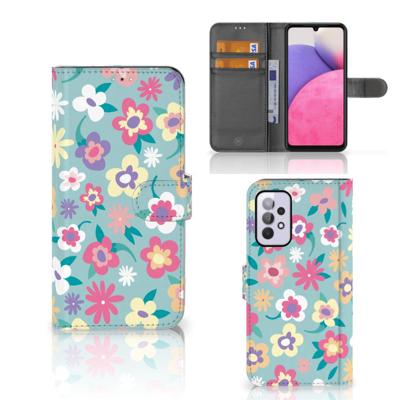 Samsung Galaxy A33 5G Hoesje Flower Power Samsung Galaxy A33 5G Hoesje Flower Power