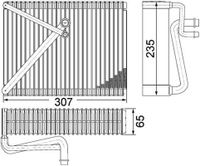 Verdamper, airconditioning AE87000P