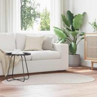 VidaXL Vloerkleden huarte zand 120 x 170 cm polyester