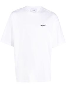 Axel Arigato t-shirt à logo brodé - Blanc