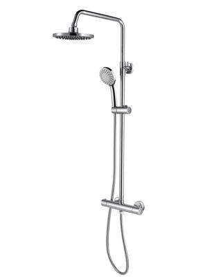 Doucheset Fox Opbouw Rond Chroom