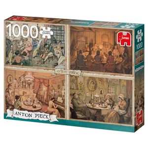 Premium Collection Anton Pieck - Living Room Entertainment 1000 pcs Legpuzzel 1000 stuk(s) Geschiedenis