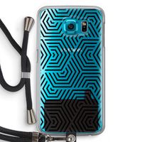 Magic pattern: Samsung Galaxy S6 Transparant Hoesje met koord