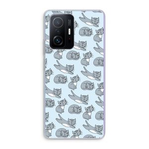 Poezen: Xiaomi 11T Pro Transparant Hoesje