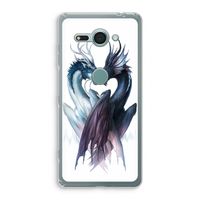 Yin Yang Dragons: Sony Xperia XZ2 Compact Transparant Hoesje