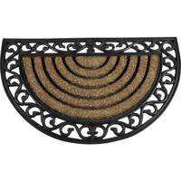 Siena Garden 3691441077 Gummimatte Impalla Voetenmat (l x b) 75 cm x 45 cm Zwart, Beige