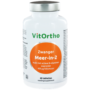 VitOrtho Meer In 2 Zwanger Tabletten 60st