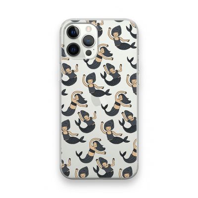 Zeemeermin: iPhone 12 Pro Transparant Hoesje