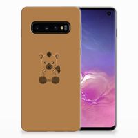 Samsung Galaxy S10 Telefoonhoesje met Naam Baby Hyena