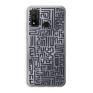 Moroccan Print: Huawei P Smart (2020) Transparant Hoesje