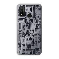 Moroccan Print: Huawei P Smart (2020) Transparant Hoesje