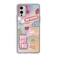 Positivity: OnePlus 9 Transparant Hoesje
