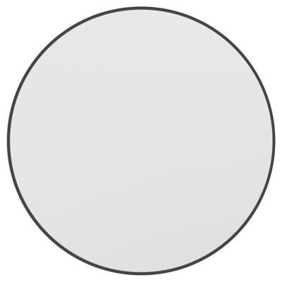 Spiegel Haceka Deco Rond 60x60cm Mat Black