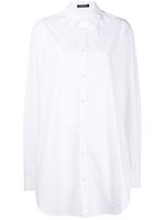 Ann Demeulemeester chemise à coupe mi-longue - Blanc - thumbnail