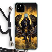 Pegasus: Pixel 5 Transparant Hoesje met koord