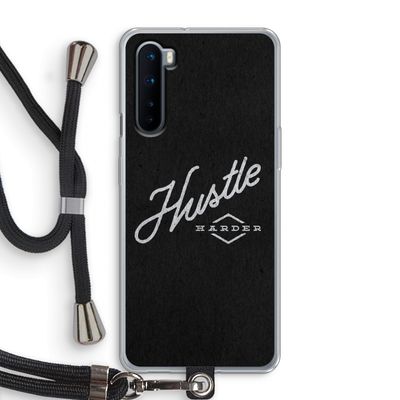 Hustle: OnePlus Nord Transparant Hoesje met koord