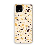 Terrazzo N°13: Pixel 4 Transparant Hoesje