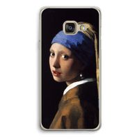 The Pearl Earring: Samsung Galaxy A3 (2016) Transparant Hoesje