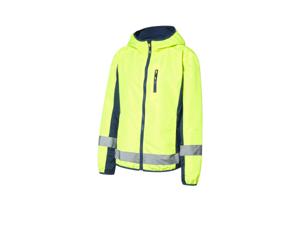CRIVIT Dames omkeerbare jas (Geel/blauw, L (44/46))