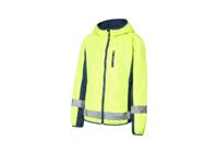 CRIVIT Dames omkeerbare jas (Geel/blauw, L (44/46))