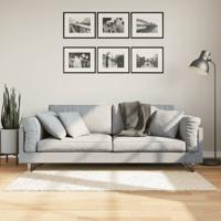 VidaXL Vloerkleed oviedo laagpolig 80x150 cm beige