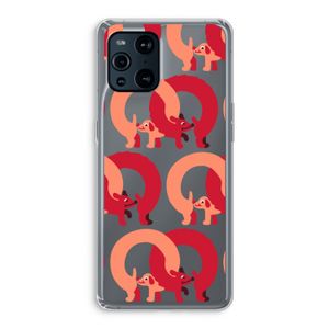 Dogs: Oppo Find X3 Pro Transparant Hoesje