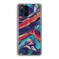Chameleon Sun: Oppo Find X3 Transparant Hoesje
