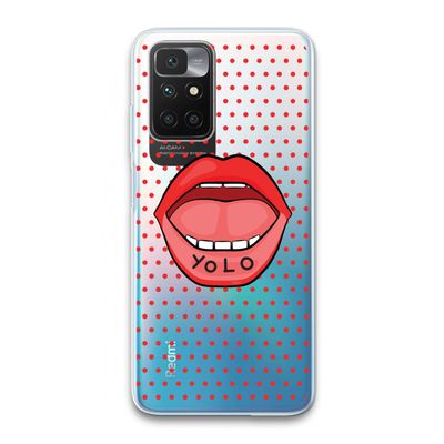 Yolo Denise: Xiaomi Redmi 10 Transparant Hoesje