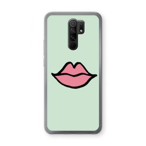 Kusje: Xiaomi Redmi 9 Transparant Hoesje