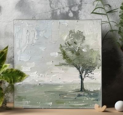 één grote boom Canvas bomen