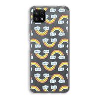 Regenboog: Samsung Galaxy A22 5G Transparant Hoesje