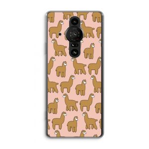 Alpacas: Sony Xperia Pro-I Transparant Hoesje