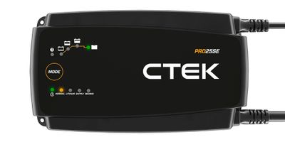 CTEK PRO25SE 25A Acculader 12V + wandbeugel 40197