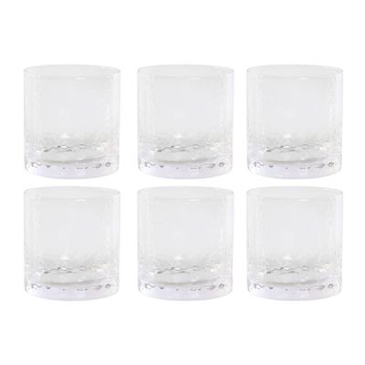 Glazenset Home ESPRIT Transparant Kristal Met reliëf (6 Stuks)