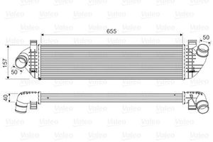 Intercooler, inlaatluchtkoeler 818571