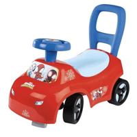 Smoby - 2 in 1 kinderautodrager - Spidey - Doos onder het zadel + claxon - Vanaf 10 maanden - Made in France