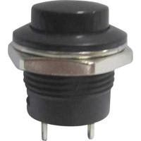 TRU COMPONENTS 1587737 TC-R13-507A-05BK Druktoets 250 V/AC 3 A 1x uit/(aan) Moment 1 stuk(s)